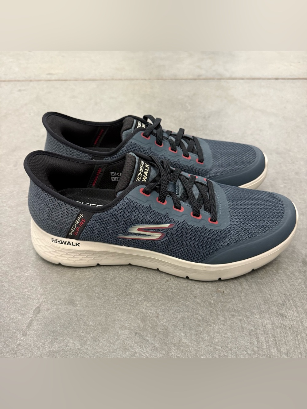 Skechers Men's Go Walk Flex Netro Hands Free Slip-ins Sneaker, Size 10.5
